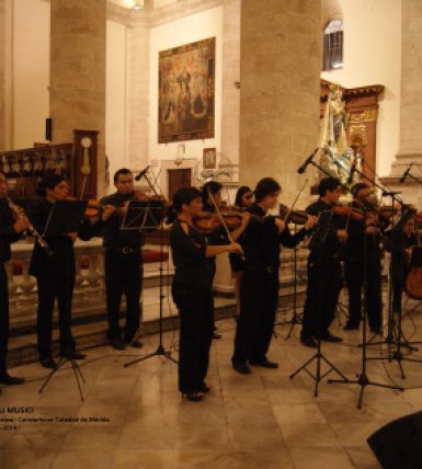 Concierto barroco en catedral de Mérida